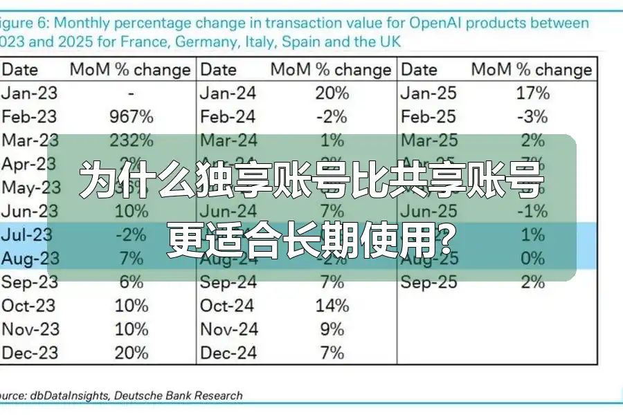 为什么独享账号比共享账号更适合长期使用?