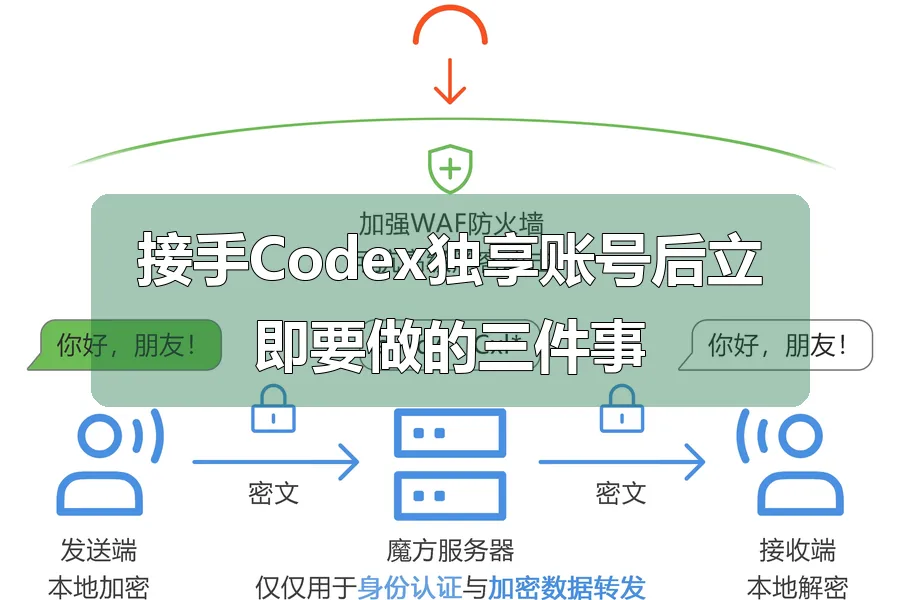 接手Codex独享账号后立即要做的三件事